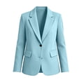 thumbnail image 1 of Enjoytime Womens Blazer Long Sleeve Lapel Button Work Blazers Trendy Business Casual Office Jacket, 1 of 4