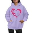 thumbnail image 1 of Enjoytime Womens Hoodies Hearts Print Lightweight Casual Pullover Hoodie Fall Cozy Trendy Long Sleeve Sweatshirt, 1 of 6