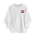 thumbnail image 1 of Enjoytime Womens Sweatshirts Cute Printed Crewneck Long Sleeve Pullover Tops Christmas Vacation Casual Sweatshirt White L, 1 of 6