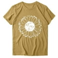 thumbnail image 1 of Enjoytime Womens Tops Floral Printed Crewneck Short Sleeve Tee Shirts Spring Summer Trendy Casual Plus Size Tops, 1 of 6