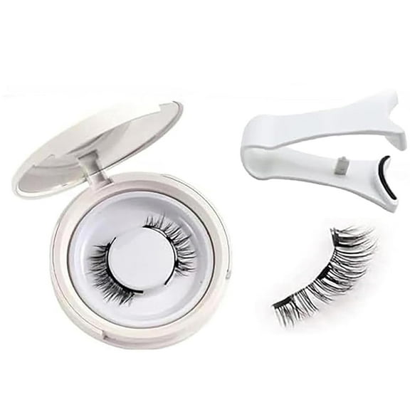 Enjuvie Magnetic Eyelashes Kit Asian, Enjuvie Lash Kit, New Reusable Lashes No Glue or Liner Needed, Magnetic Lashes Natural Look Easy to Wear and Remove (Natural)