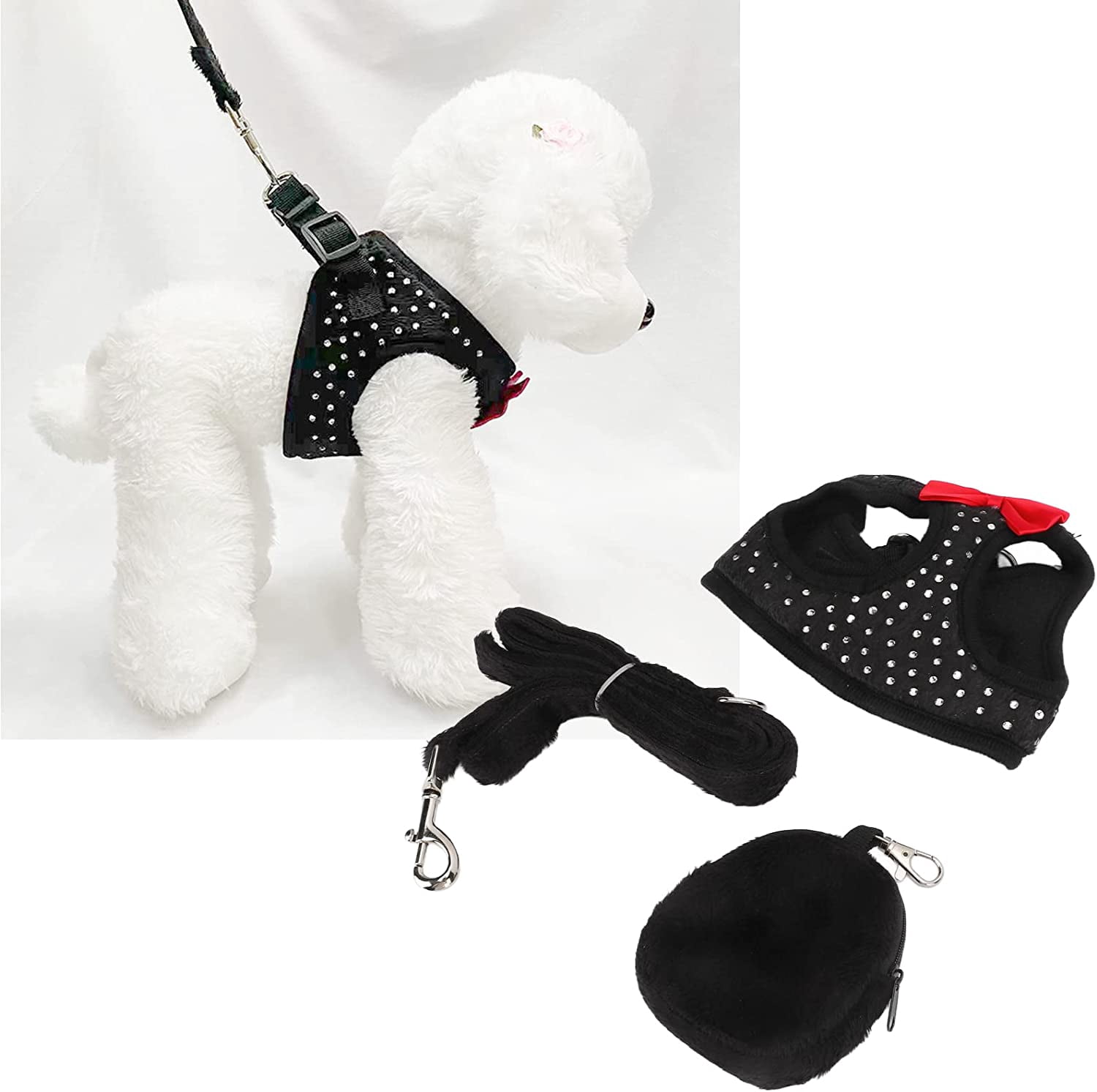 Picture of Enkarl Cat Harness and Leash, Escape Proof Adjustable Breathable ...