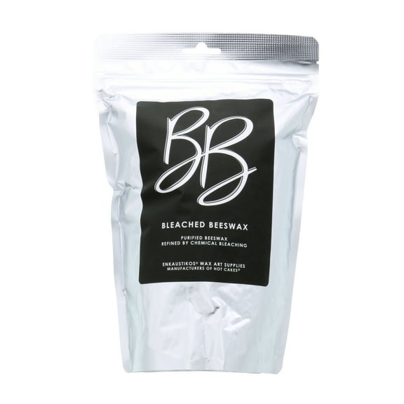 Enkaustikos Bleached Beeswax, 16 oz.