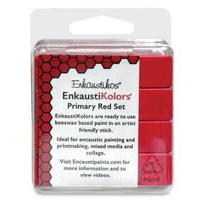 Enkaustikos EnkaustiKolors Paint Set - Primary Red Set
