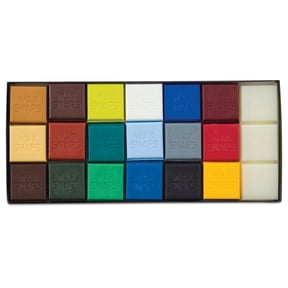 Enkaustikos Wax Snaps Encaustic Paints - Set of 21, Earth, Wind, and Fire, 13 ml