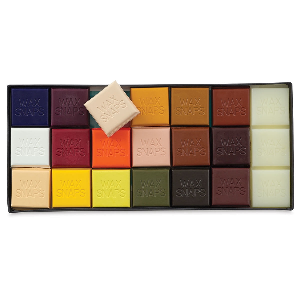 Enkaustikos Wax Snaps Encaustic Paints - Set of 21, Let's Face It Colors, 13 ml