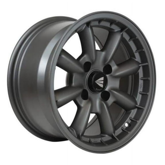Enkei  15 x 7 in. Compe 38 mm Offset 4 x 100 mm Bolt Pattern 72.6 mm Bore Wheel, Matte Gun Metal