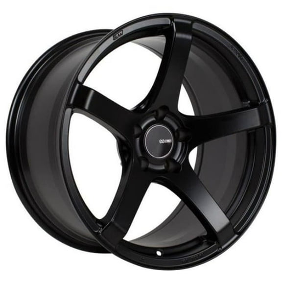 Enkei 17 x 8 in. Kojin 35 mm Offset 5 x 114.3 mm Bolt Pattern 72.6 mm Bore Wheel, Matte Black