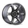 thumbnail image 1 of Enkei  17 x 9 in. 6 x 139.7 0 mm Offset 106.1 Bore Cyclone Matte Gunmetal Wheel, 1 of 1