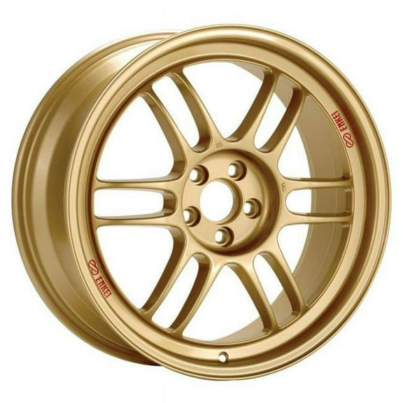 Enkei  17 x 9 in. RPF1 5 x 100 Bolt Pattern 45 mm Offset Gold Wheel