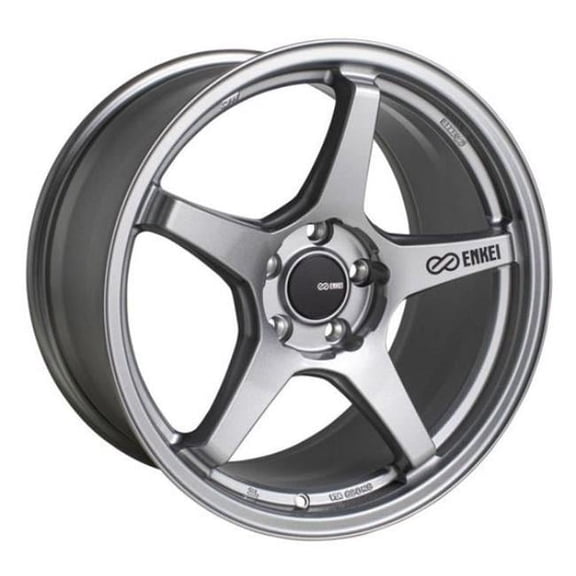 Enkei 17 x 9 in. TS-5 5 x 114.3 mm 40 mm Offset 72.6 mm Bore Wheel, Storm Grey