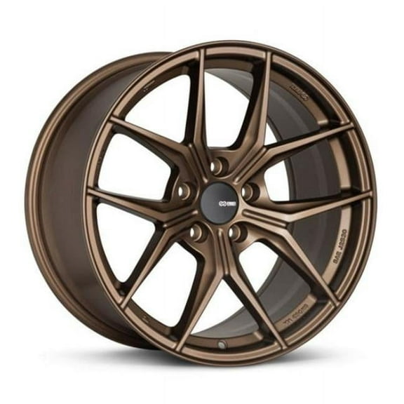 Enkei  18 x 8.5 in. TSR-X 38 mm Offset 5 x 114.3 mm ZP 72.6 mm Bore Wheel, Gloss Bronze