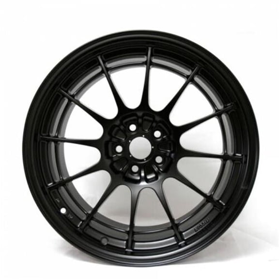 Enkei  18 x 9.5, 5 x 114.3 Bolt Pattern 40 mm Offset 72.6 mm Bore NT03-M Black Wheel for G35 & 350Z
