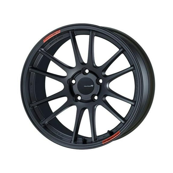 Enkei 18 x 9.5 & 5x100 Bolt Pattern 35 mm Offset 75 mm Bore GTC01RR Matte Gunmetallic Wheel