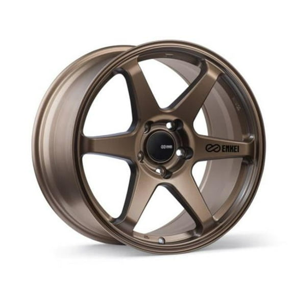 Enkei 18 x 9.5 in. T6R 38 mm Offset 5 x 114.3 mm Bolt Pattern 72.6 mm Bore Wheel, Copper