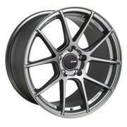 Enkei 18 x 9.5 in. TS-V 5 x 114.3 mm 38 mm Offset 72.6 mm Bore Wheel, Storm Grey