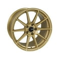 thumbnail image 1 of Enkei 499-780-8045GG 17 x 8 & 5x100 Bolt Pattern 45 mm Offset 72.6 mm Bore TS10 Gold Wheel, 1 of 2