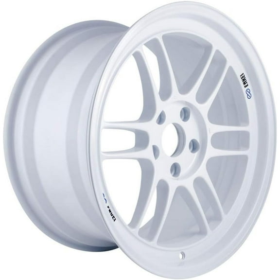 Enkei RPF1 38mm Offset 73mm Center Bore Vanquish White Wheel