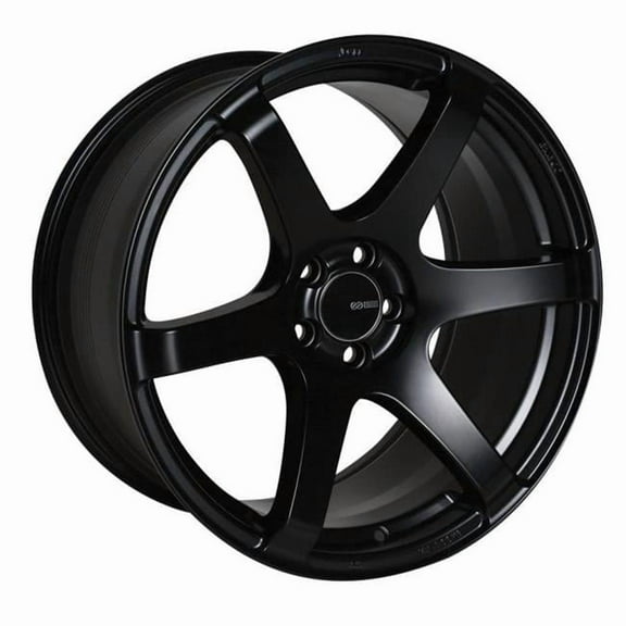 Enkei T6S 18 x 9.5 in. 5 x 114.3 Bolt Pattern 30 mm Offset 72.6 Bore Matte Black Wheel