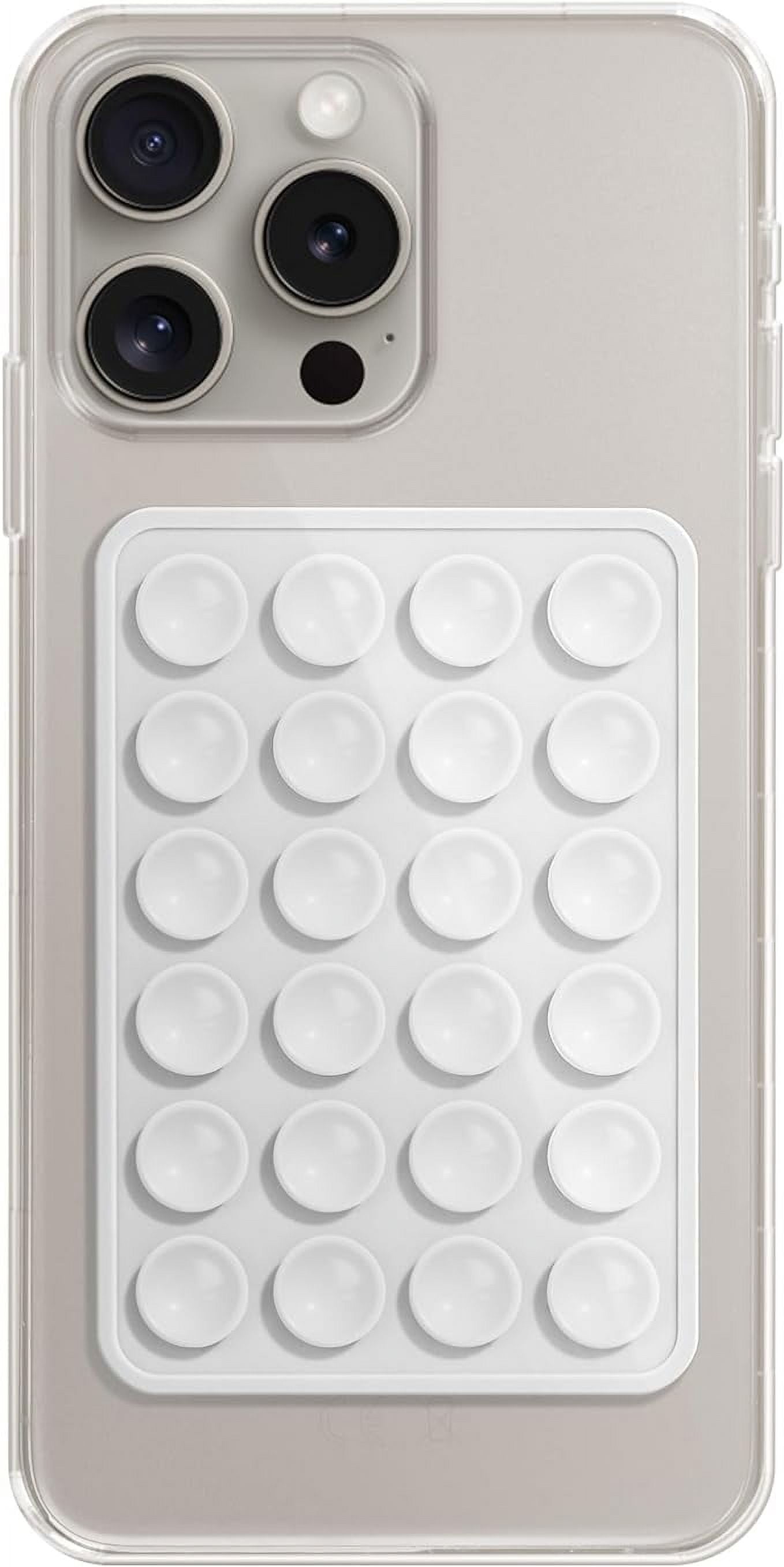 Enkey Skin for Phone Grip with Suction Phone Case Mount, Mobile Fidget  Mirror Holder