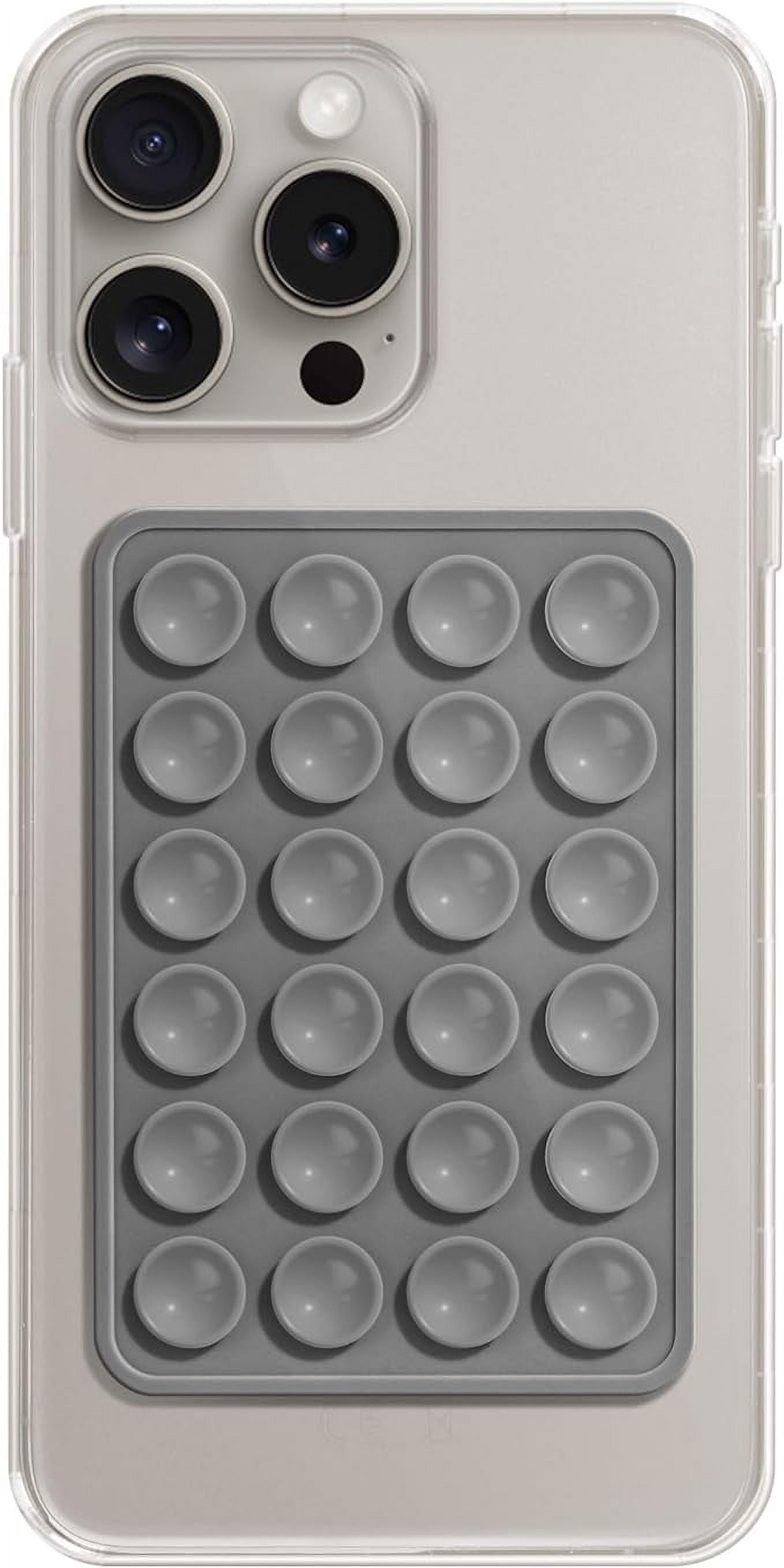 Enkey Silicone Phone Sticky Grip, Suction Phone Case Mount for iPhone &  Android, Hands-Free Sticky Cell Phone Grip, Mobile Fidget Mirror Holder for  Selfies and Videos, 1 Pack - Walmart.com