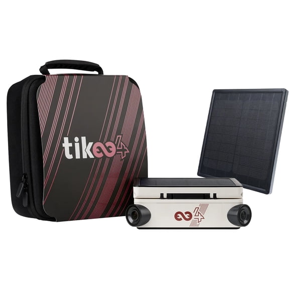 Enlaps Tikee 4 12MP Timelapse 6K Video Camera, Bundle with External Solar Panel