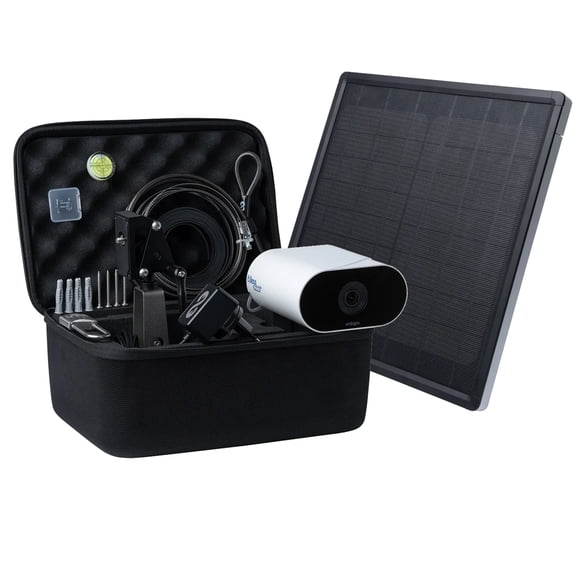 Enlaps Tikee Mini+ 12MP 4K Ultra HD Timelapse Video Camera Pack, Bundle with External Solar Panel