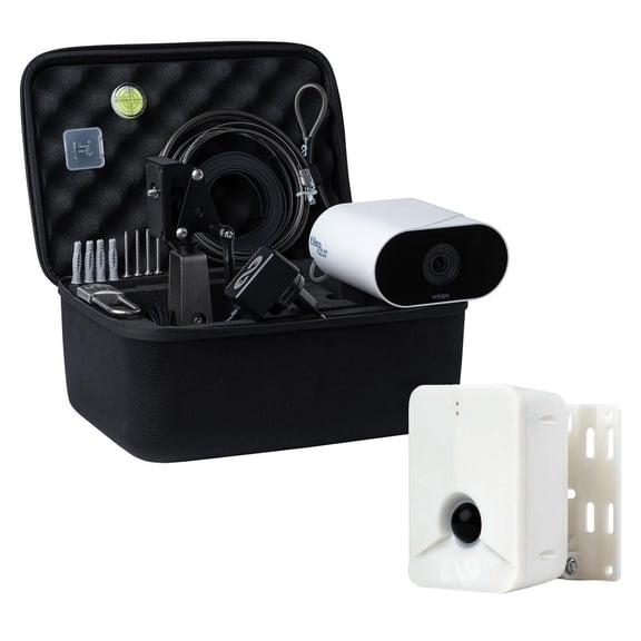 Enlaps Tikee Mini+ 12MP 4K Ultra HD Timelapse Video Camera Pack, Bundle with Tikee Sentinel Smart Detector