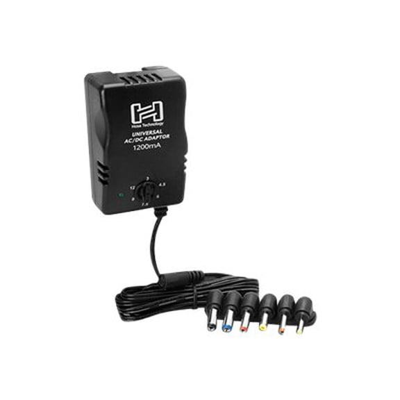 Hosa Universal Power Adaptor Sel to 12VDC 1200Ma  [PROFESSIONAL AUDIO]