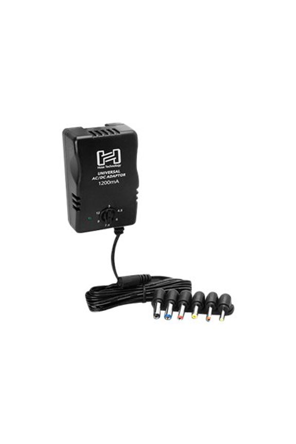 Hosa Universal Power Adaptor Sel to 12VDC 1200Ma  [PROFESSIONAL AUDIO]