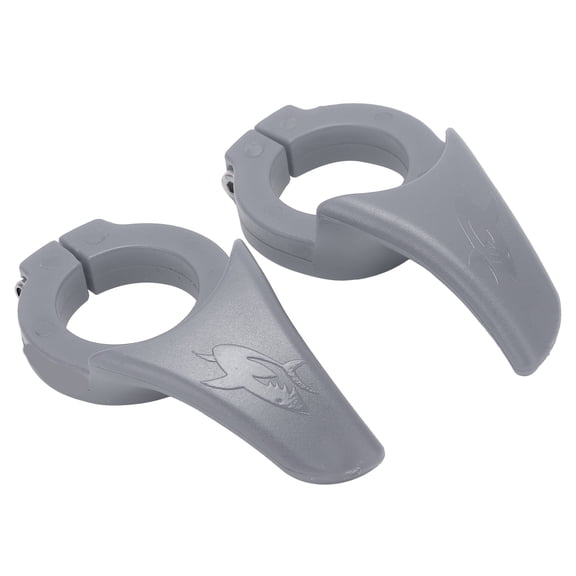 Enlee Universal Mini Bicycle Rest Handlebar Extended Bar Ends for Mountain and Folding Bikes 1 Pair Gray