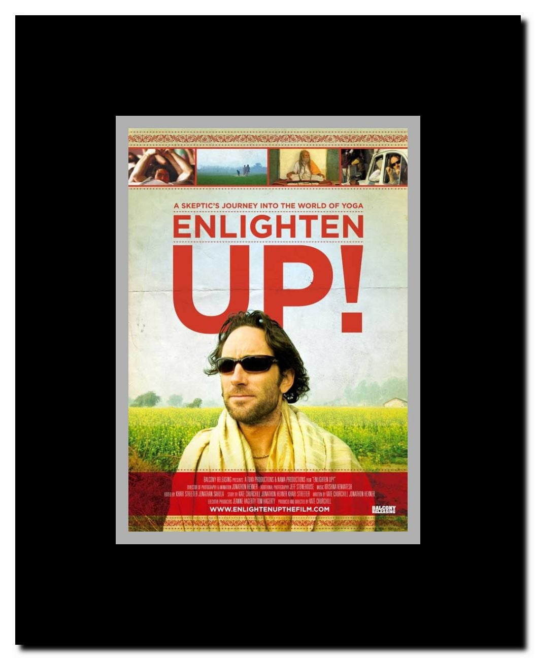 Enlighten Up Framed Movie Poster