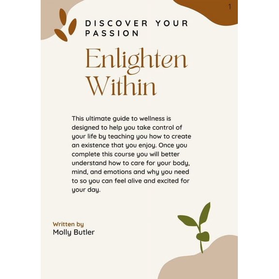Enlighten Within: Discover your passion, (Paperback)