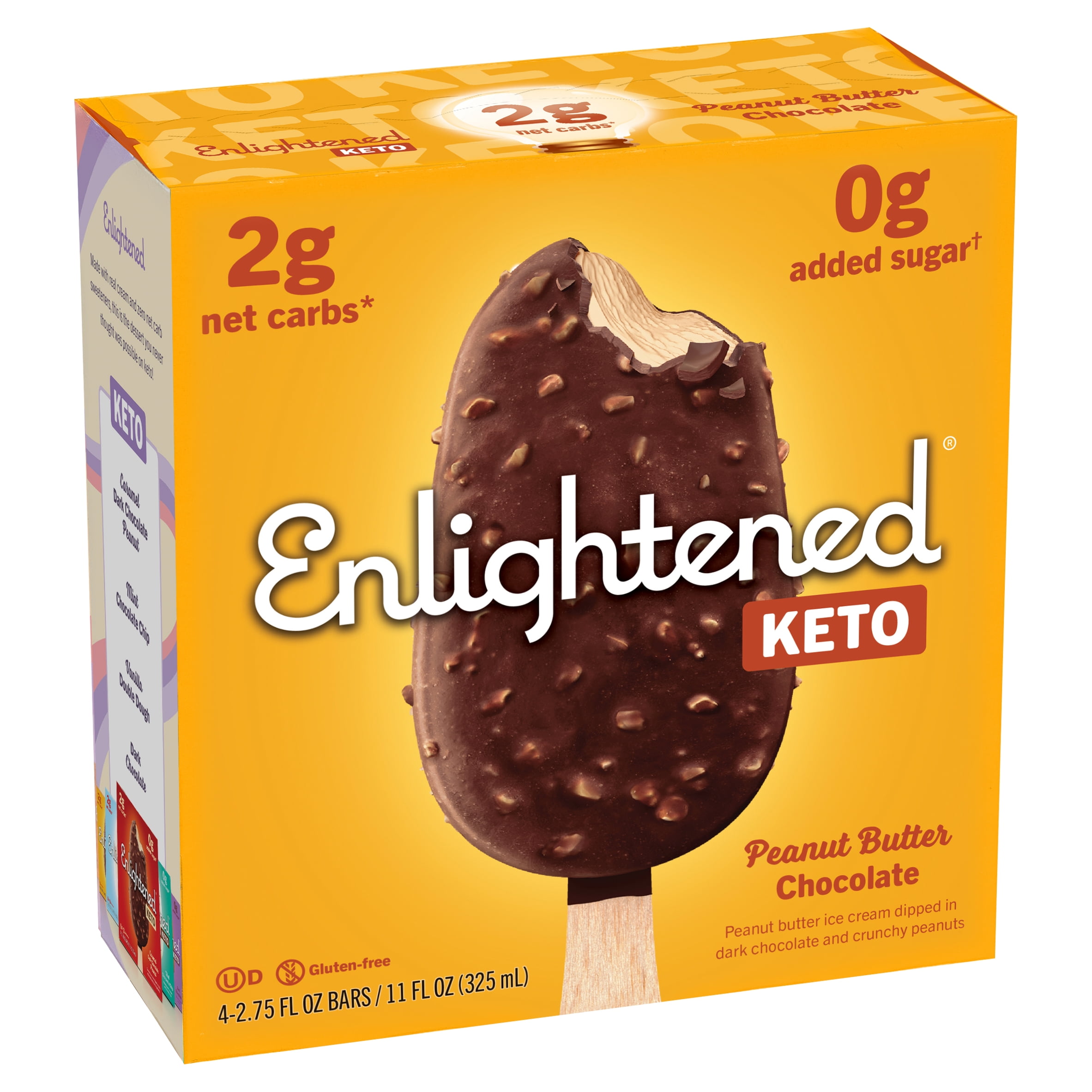 Enlightened Peanut Butter Chocolate Ice Cream Bars, 4 Bars in Nepal at