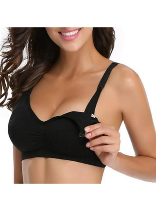 Women Full Bust Nursing Bra, Wireless Seamless Maternity Bra, Sleeping  Maternity Bra Breastfeeding Bra