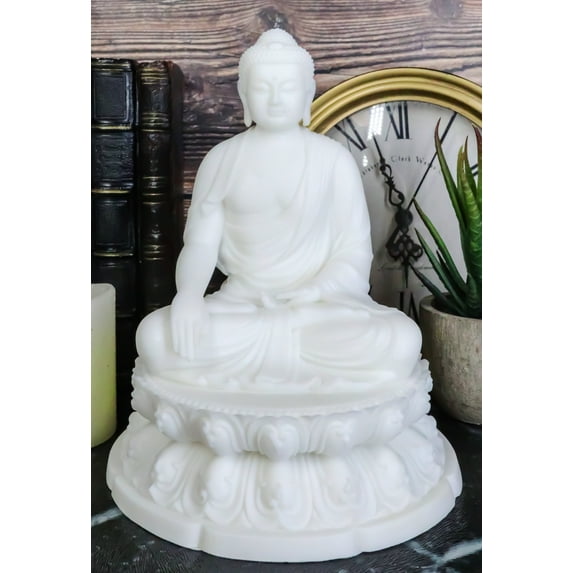 Enlightenment Buddha Shakyamuni Sitting In Royal Meditation Pose Zen Figurine