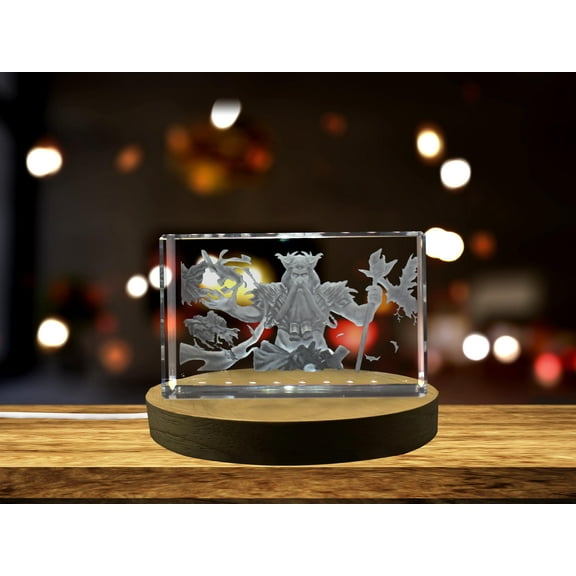 Enlil 3D Engraved Crystal 3D Engraved Crystal Keepsake/Gift/Decor/Collectible/Souvenir
