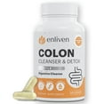 thumbnail image 1 of Enliven Gentle Colon Cleanse | Detox & Weight Loss Support | Gut Health | 60 Capsules, 1 of 8