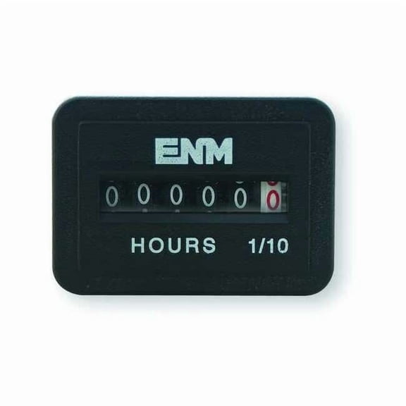 AC Hour Meter II, Electrical, Rectangular T51D4