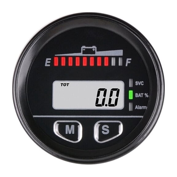 Enm Battery Discharge Indicator,Panel Mount PT33A1