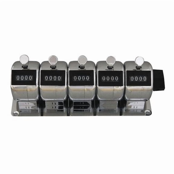 Counter,Hand Tally,5 Gang,4 Digits M4505