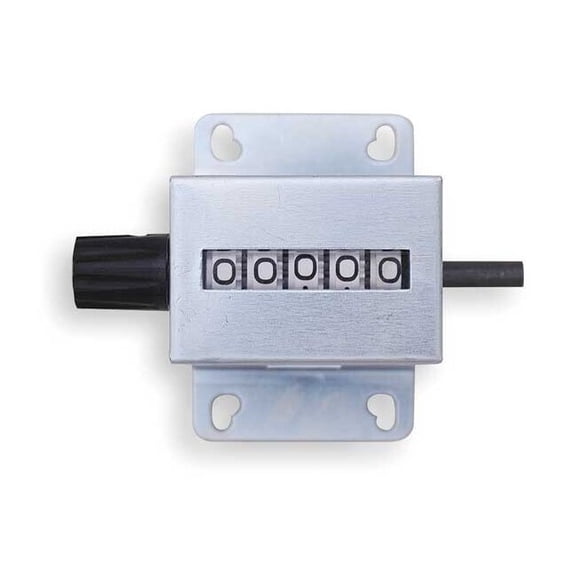 Enm Counter,Mech,5 Digit,RH/TC,Reset Knob M3CA50A