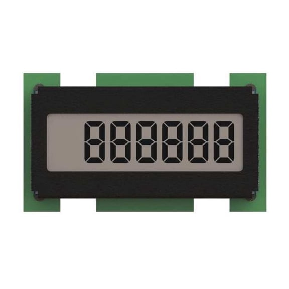 Enm Electronic Counter,6 Digits,LCD C1101BB