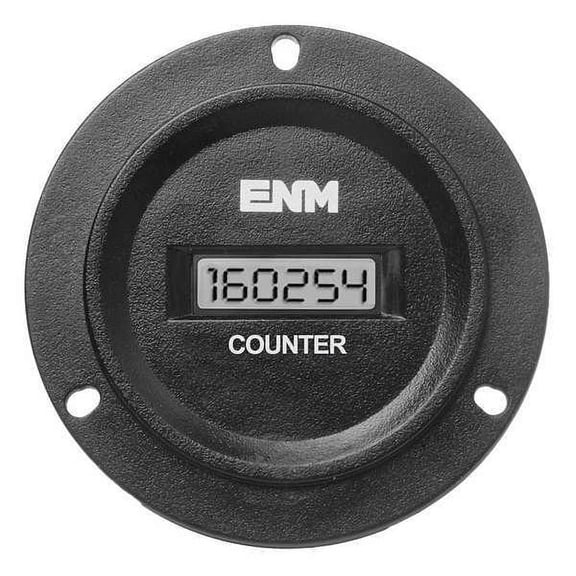 Enm Electronic Counter,6 Digits,LCD C44B69B