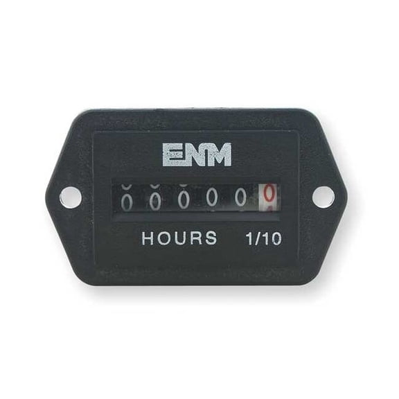 Enm Hour Meter,Electrical,Flange Mounting T51E52
