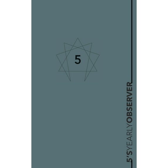 Enneagram 5 YEARLY OBSERVER Planner: Yearly planner for an enneagram type Five (Hardcover)