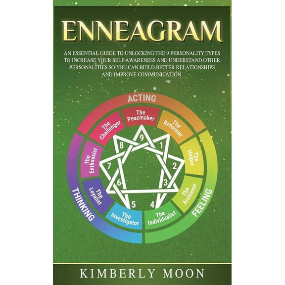 Enneagram: An Essential Guide to Unlocking the 9 Personality Types to Increase Your Self-Awareness and Understand Other , (Hardcover)