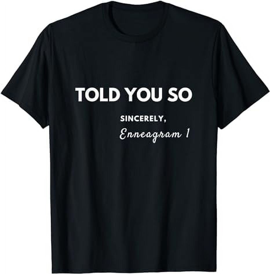 Enneagram personality number 1 reformer world changer funny t shirt