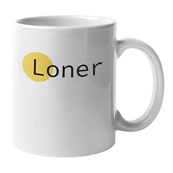 Enneagram Type 4 - Coffee and Tea Gift Mug: Loner. (11oz)