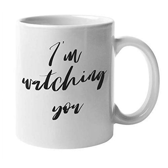 Enneagram Type 5 - Coffee and Tea Gift Mug: I'm watching you (11oz)